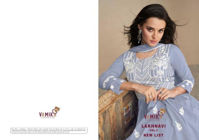 VamikaTM lakhnavi vol:-5 Salwar Kameez manufacturers in Mumbai